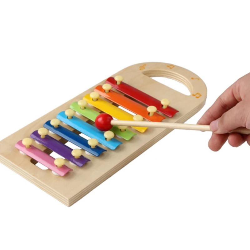 

Colorful 3-Knocking Piano Station Percussion Toy Toddler Musical Instruments for Boys Girls Kids Hand Coordination