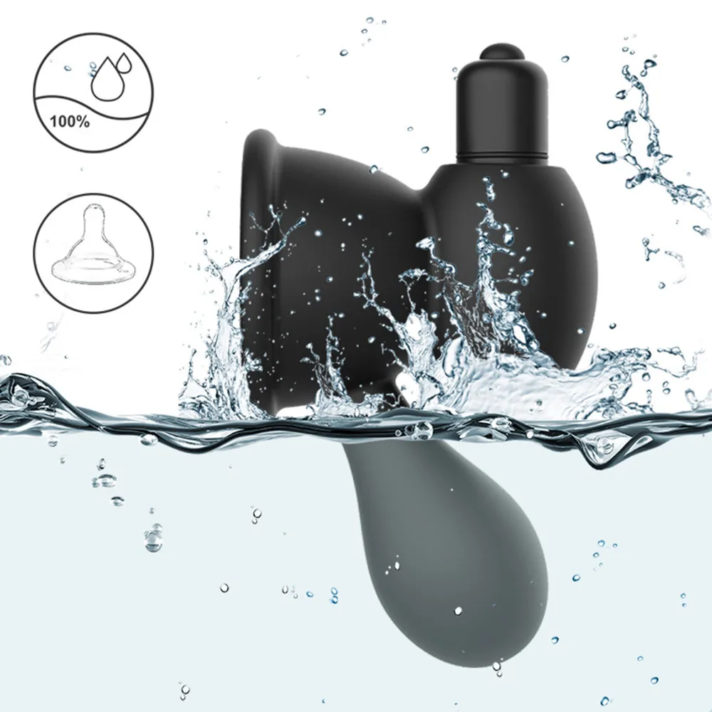 Nipple Sucker Vibrating Breast Pump Powerful Bullet Vibrator Stimulator Clit Teasers Suck Cup Massager for Female | Красота и