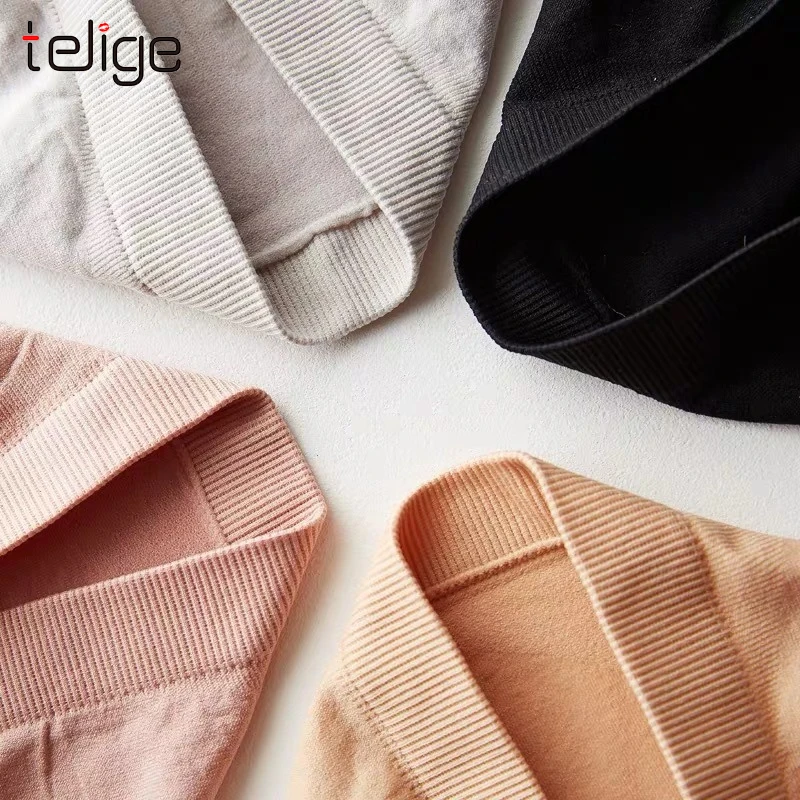 Мягкое пикантное мягкое нижнее белье со средней талией бесшовное женское