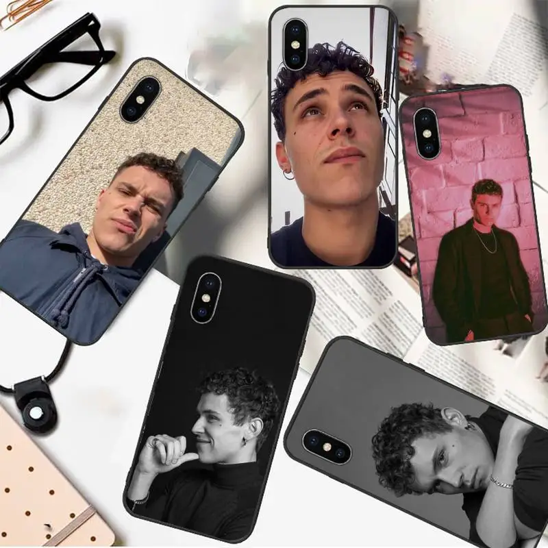 

Spanish actors Aron Piper Phone Case For iphone 12 11 13 7 8 6 s plus x xs xr pro max mini