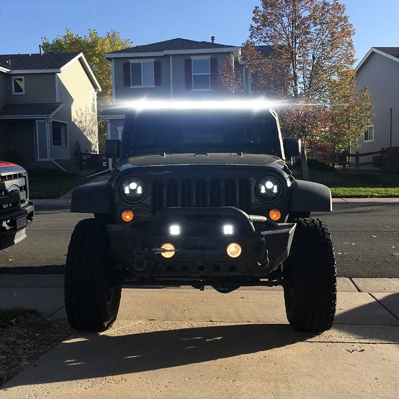 

LED Light Bar For Offroad 4x4 4WD Atv 4WD Suv Driving Motorcycle Light Truck Led Work Lights,260W,9-30V DC,Spot/Flood/Combo Beam