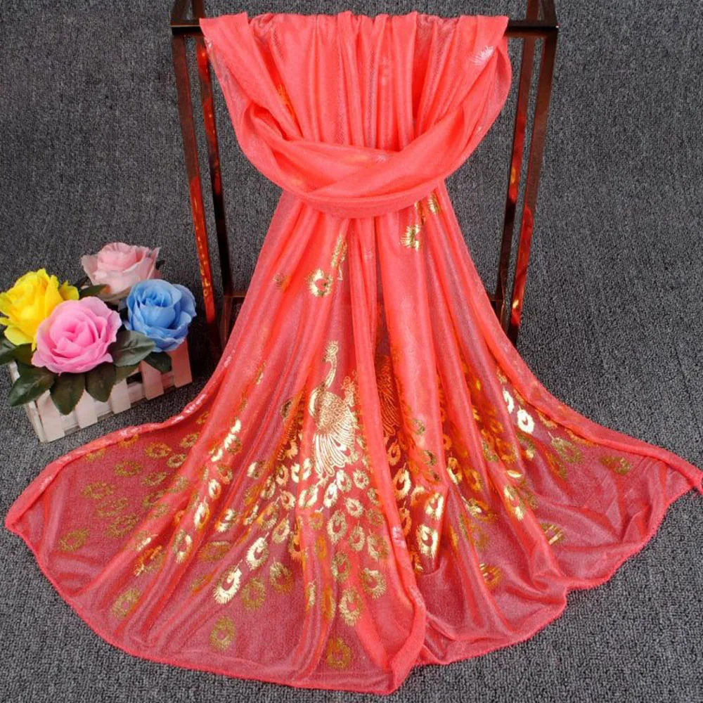 Новинка 2020 Модный женский длинный шарф шаль с принтом Дамская большие шарфы для