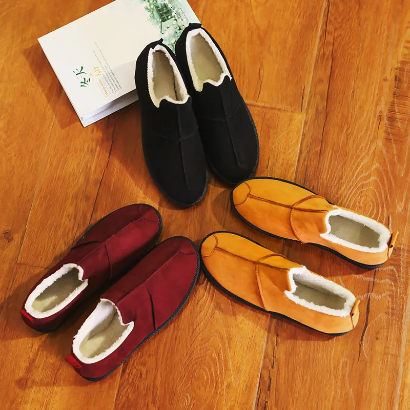 Женские ботильоны новинка хлопковая обувь бархатные ботинки для катания на