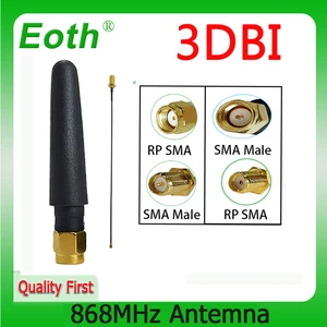 Eoth 868 МГц антенна 915 МГц lora lorawan GSM 3bdi SMA Штекерная антенна 868 915 МГц антенна 21 см коридорu.FL ОТРЕЗОК кабеля