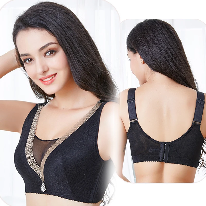 

1 шт., женский кружевной бюстгальтер с чашками пуш-ап