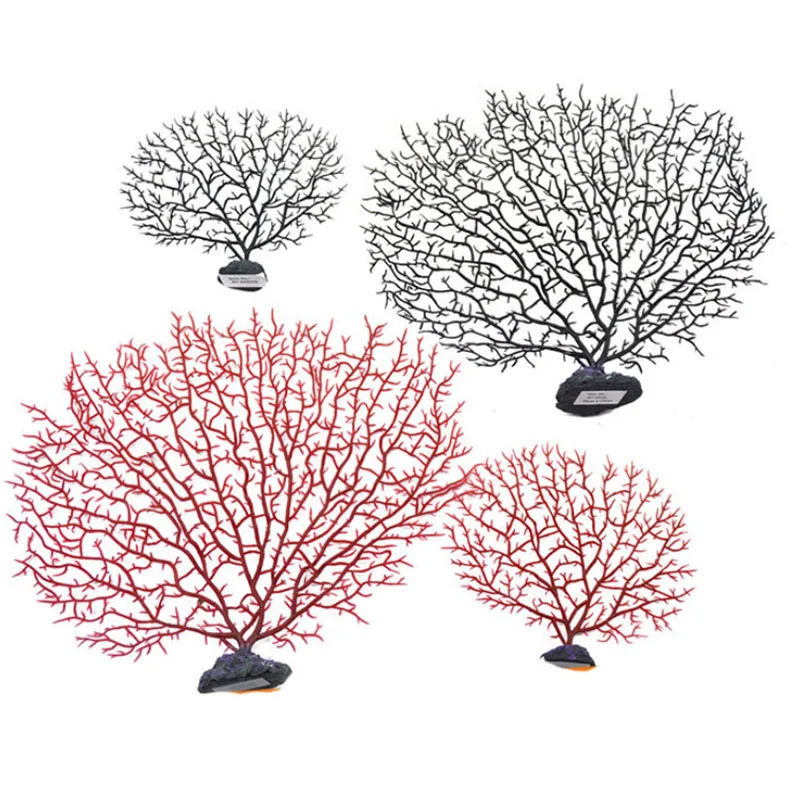 

Fishing Fis Tank Landscaping Decor Tree Shape Resin Coral Aquarium Decoration Sea Iron Tree Plastic Coral Aquarium Decor Plants