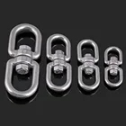 1 шт., поворотный двойной крючок из нержавеющей стали 304, 44-227 мм