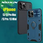 Чехол Nillkin для iPhone 13 Pro Max, защитная Броня из ТПУ и матового волокна, текстурированная задняя крышка для iPhone13 Mini