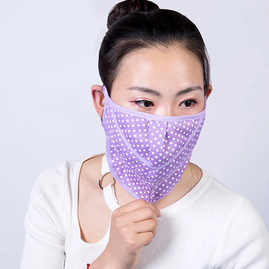 

10PCS Anti-dust Reusable Mouth Face Washable Occlusion Mouth Cover For Man And Woman Sunscreen Face Cover Masks