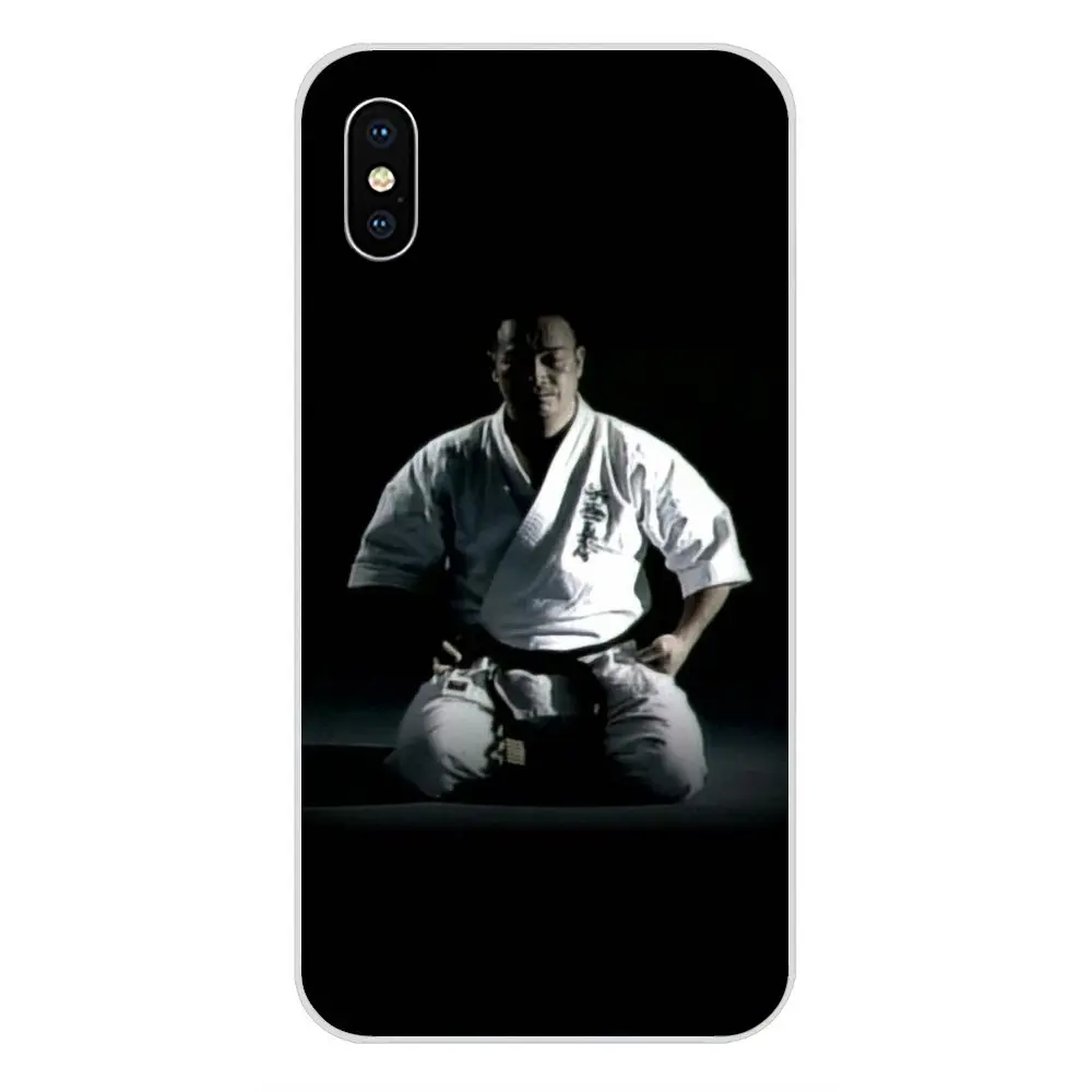 as picture Мягкий Силиконовый ТПУ Прозрачный чехол для крышки корпуса Kyokushin для Apple IPhone X XS Max XR 4 4s 5 5C 5S SE 6 6S 7 8 Plus - Цвет: as picture
