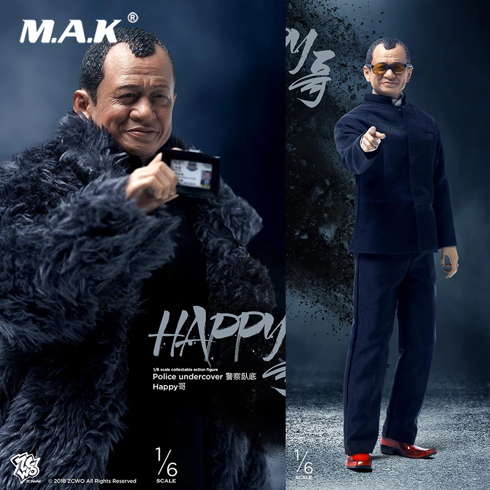 Для сбора 1/6 весы Коллекционная TVB Hong Kong полицейская Серия Полиция тайный Happy