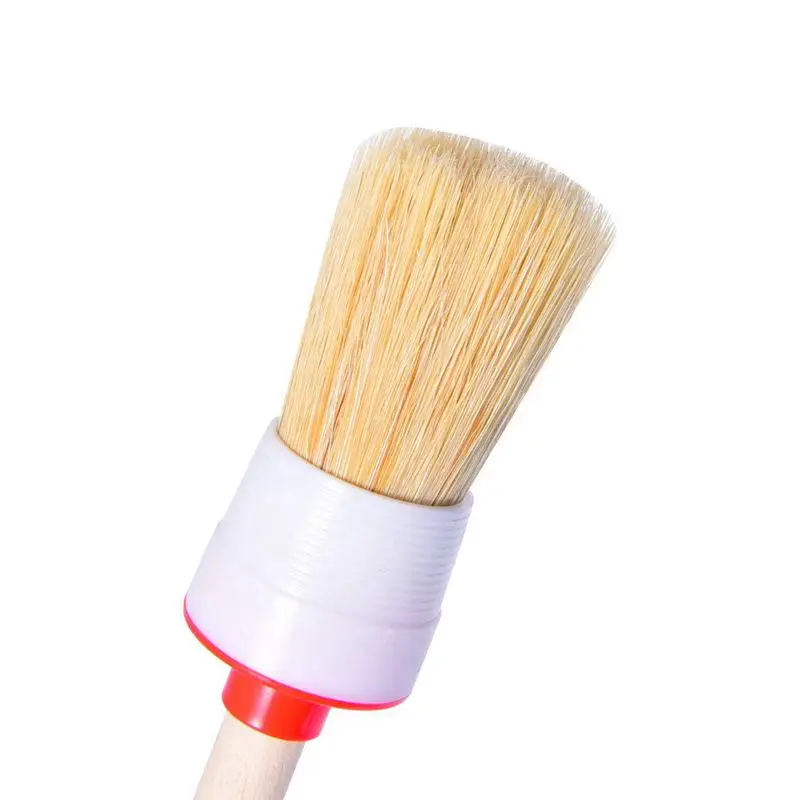 

6 Pieces Detail Brushes Cleaning Brushes Soft Hair Bristles Brush for Car Cleaning Wheels Dashboard Interior Exterior Leather Ai