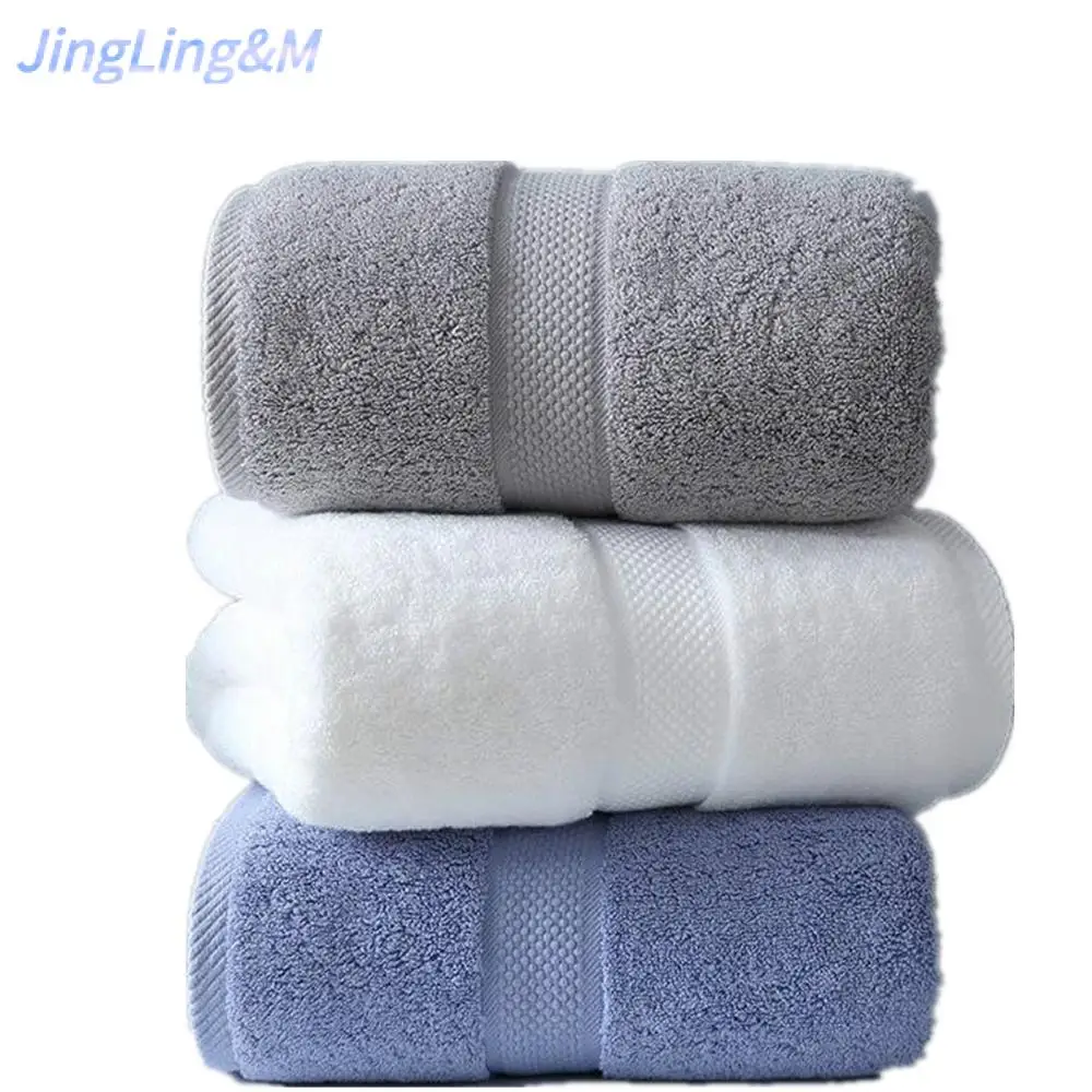 Large Bath Towel Pure Cotton Thick Water-absorbing And Quick-drying Not Easy To Lose Fluff Household 80x160cm |
