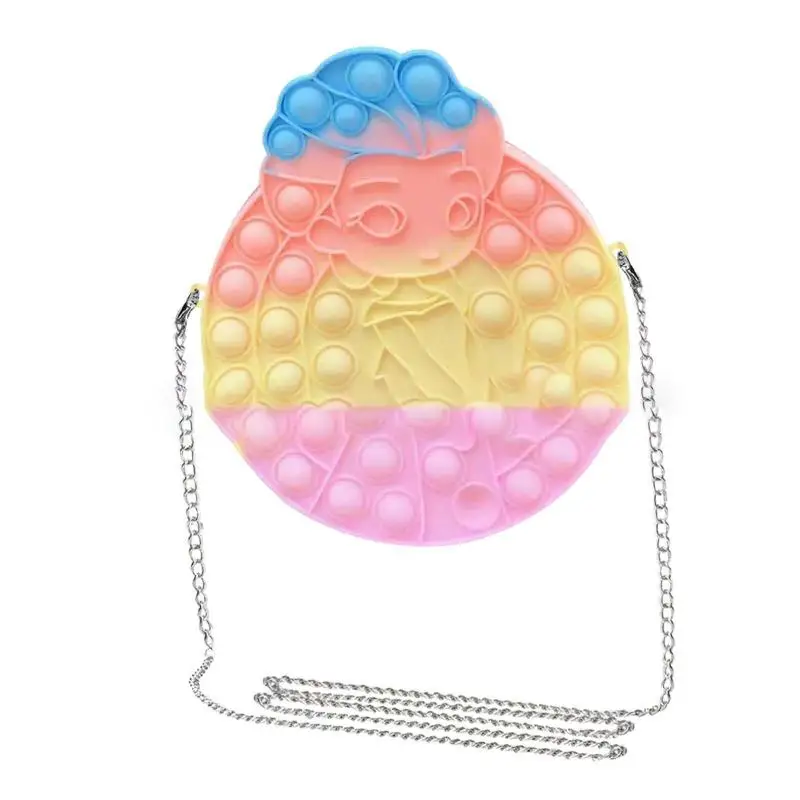 

Игрушки-фиджеты кавайная принцесса сжимаемые игрушки для детей милые кошельки для монет сумка-мессенджер подходящие подарки для детей