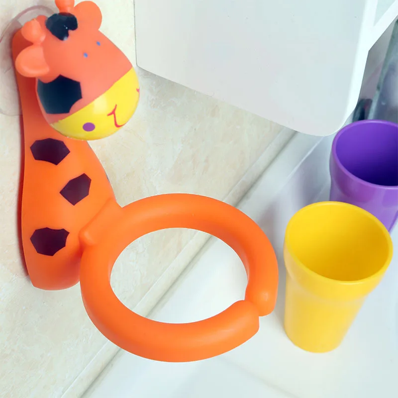 Детская настенная полка чашка для полоскания рта милый мультяшный настенный