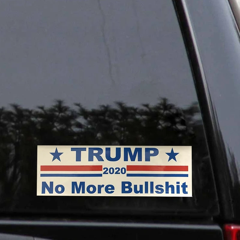 1 шт. Дональд Трамп для президента 2020 бампер стикер держать Сделать Америка