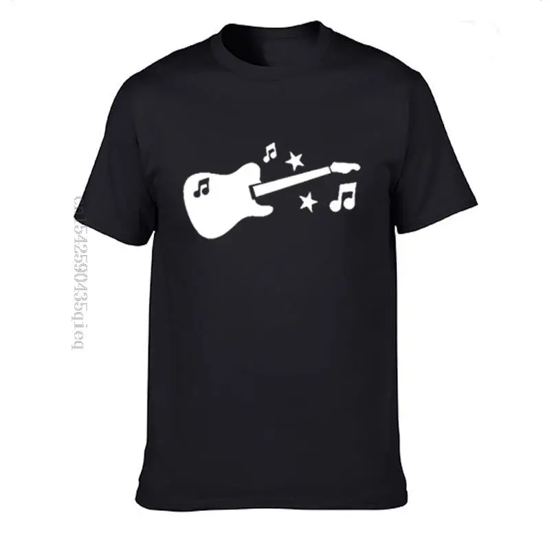 

Guitar Music Graphic T Shirt Casual Cotton Summer Short Sleeve Funny T-shirt Mans Tshirt Men Tops Tees tops