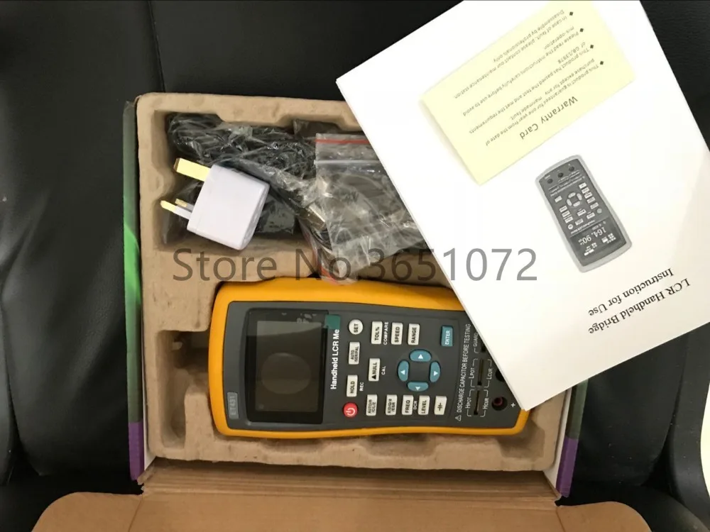 ET431 LCR метр ручной тип 100 Гц, 120 Гц, 1 кГц, 10 кГц