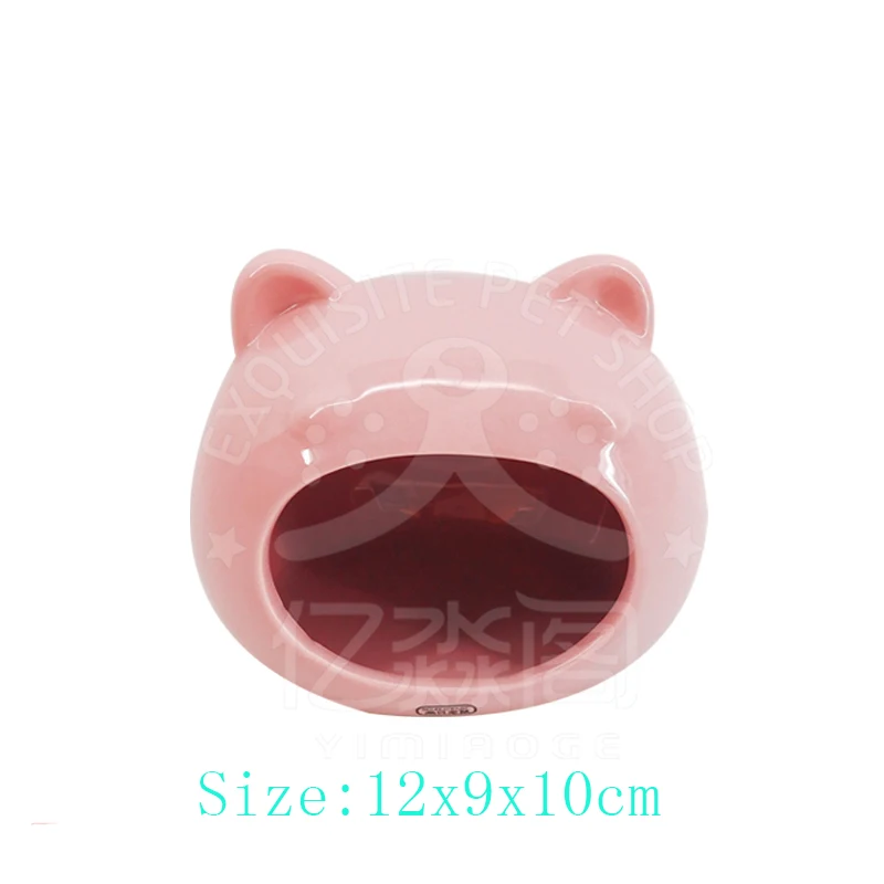 Хомяк керамическое гнездо морская свинка охлаждающая кабина мультяшный домик