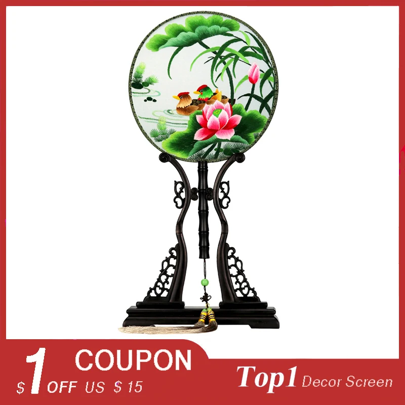 1 шт. Складной вентилятор Круглый Вентилятор веер в виде цветка подарок ручной