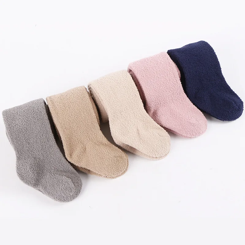 Зимние махровые детские колготки теплые мягкие хлопковые не скатываются