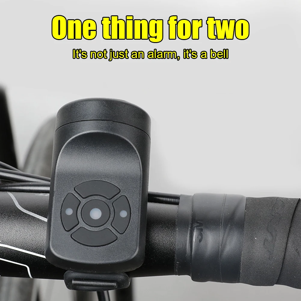 Anti Theft Alarm Electric Mountain Bike Bell Cycling Accesso