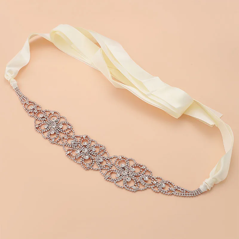 Пояс стразы для платья невесты свадебные аксессуары украшение пояс цвета