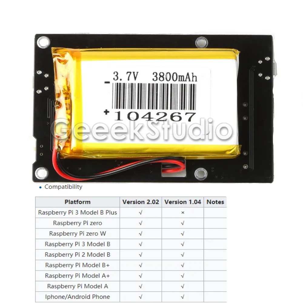 5 портовый USB 2 0 хаб питание модуль с двойной слои акриловая подставка для Raspberry Pi