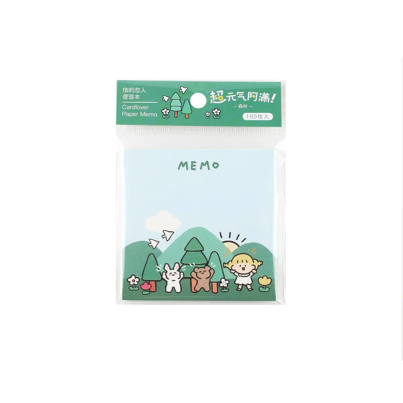 

100 /, Kawaii Memo Pad