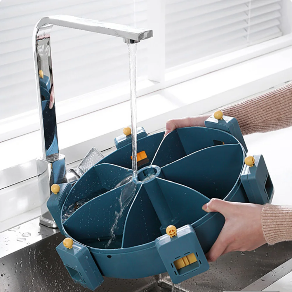 Контейнер кухонный поворотный большого объема л|Коробки и ящики для хранения| |