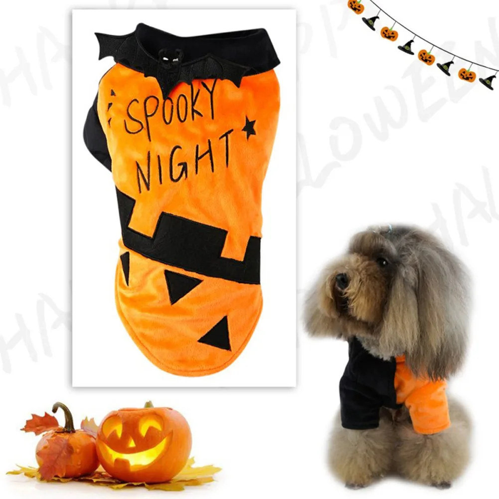 

Halloween Pet Cat Hooded Bat Coat Dog Costume Dress Up Outfit Personality Cosplay Cat Costume Christmas Party Dog Coat Cloth
