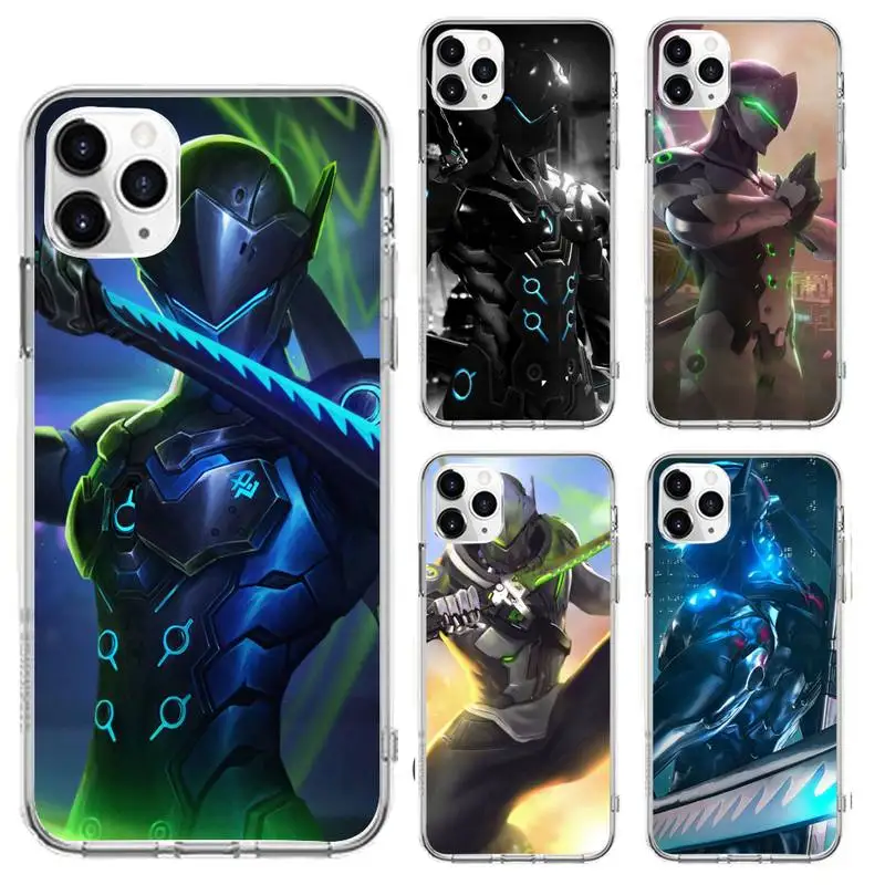

Game Overwatch Phone Case For Clear-Iphone 5 5s se 6 6s 7 8 11 12 X Xs Xr Pro Plus Max Mini Cover