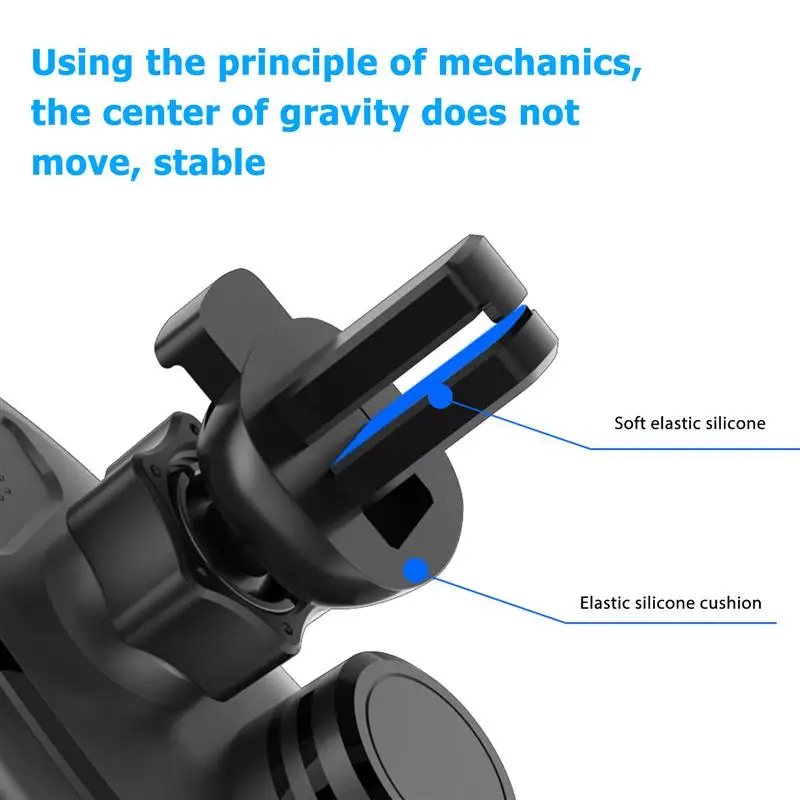 

1 Set Car Wireless Charger Phone Holder Air Vent Automatic Clamping Charger Mount