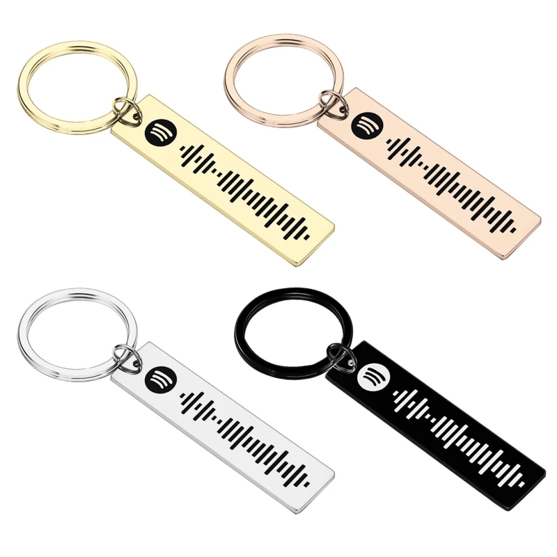 

Special & Unique Keychain for Him/Her Custom Spotify Music Code Keychain Fast Reach