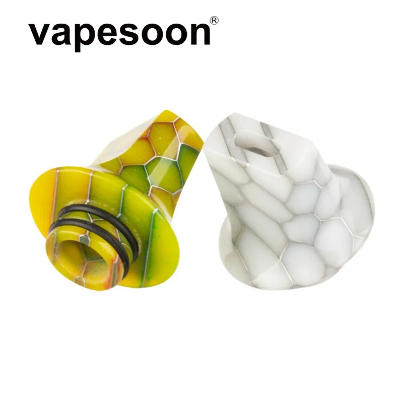 

Color / Snake Skin Cobra Flat 510 Drip Tip for 510 Thread Atomizer RTA RBA RDTA Vape Vaporizer Tank e-Cigagrette