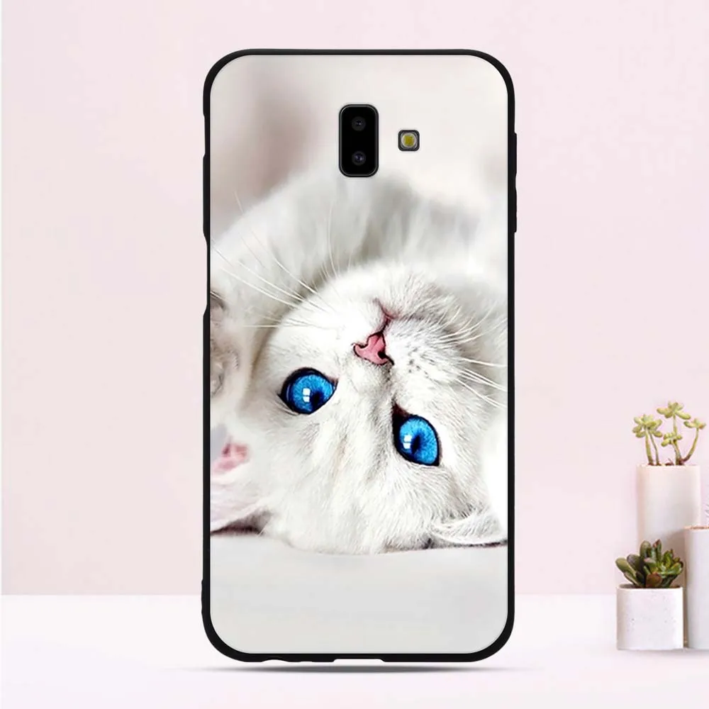 Для Samsung Galaxy J6 Prime 2018 силиконовый чехол J6plus TPU для + SM J600FN/DS fundas|Бамперы| |
