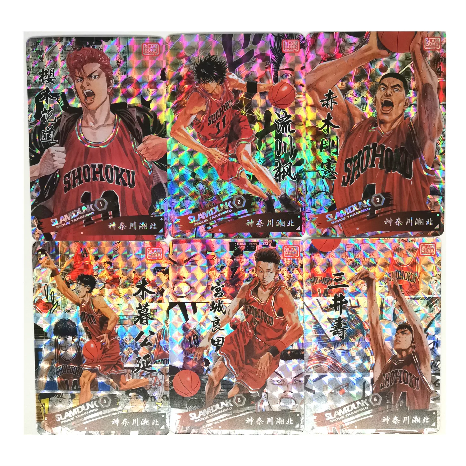 24 шт./компл. DUNK игрушки хобби Коллекционные вещи игра Коллекция аниме-открытки |