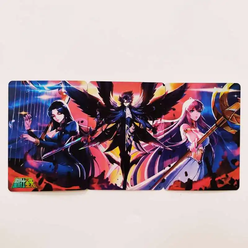 3 шт./компл. Saint Seiya Bliss Pure Land золотые зодиаки Игрушки Хобби Коллекционные вещи для
