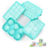 4pcsset silicone ice cream mould diy mold ice cube tray popsicle barrel dessert ice cream mold for whisky cocktails juice decor