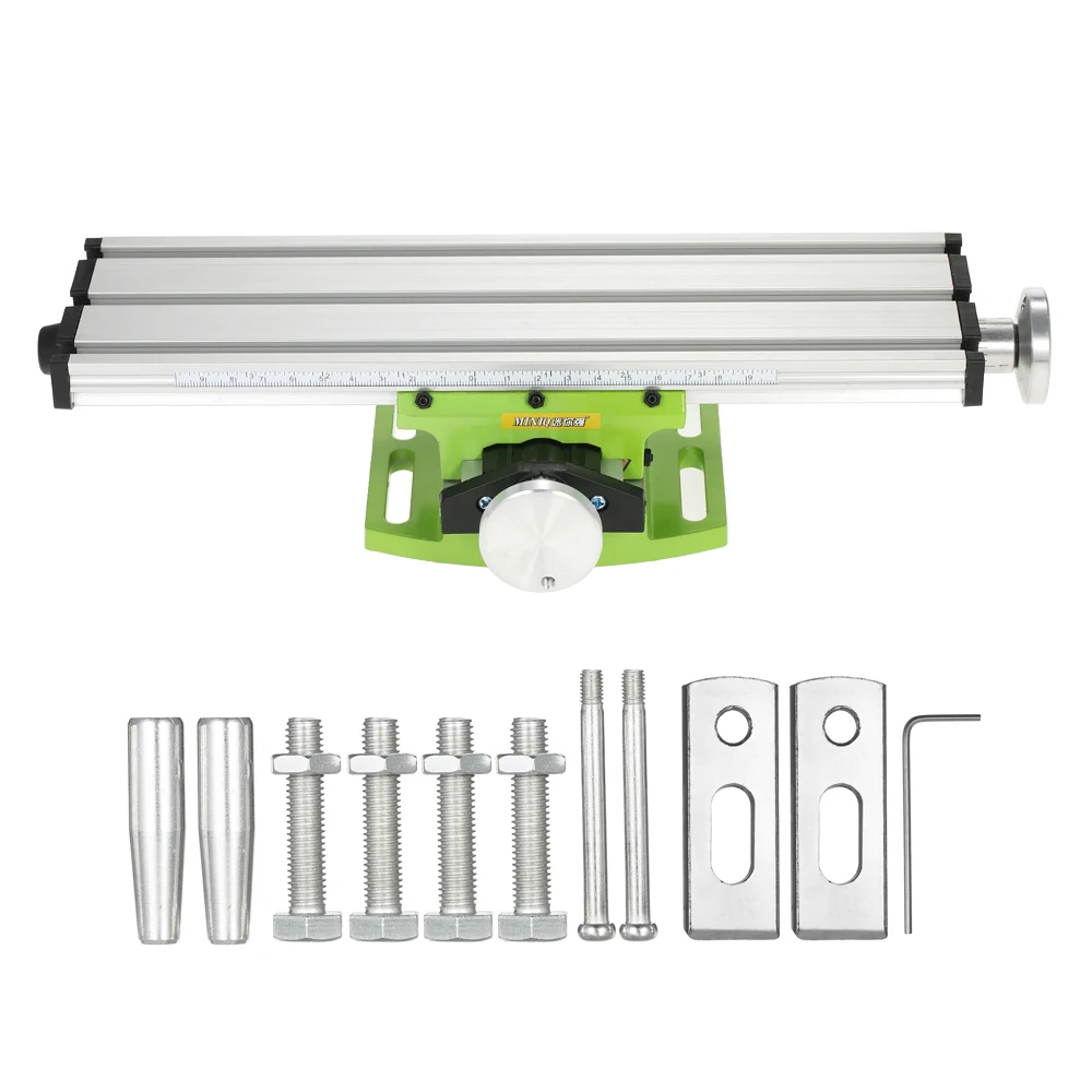 Mini Compound Bench Drilling Slide Table Worktable Milling Working Cross Vise Machine for Drill Stand | Инструменты