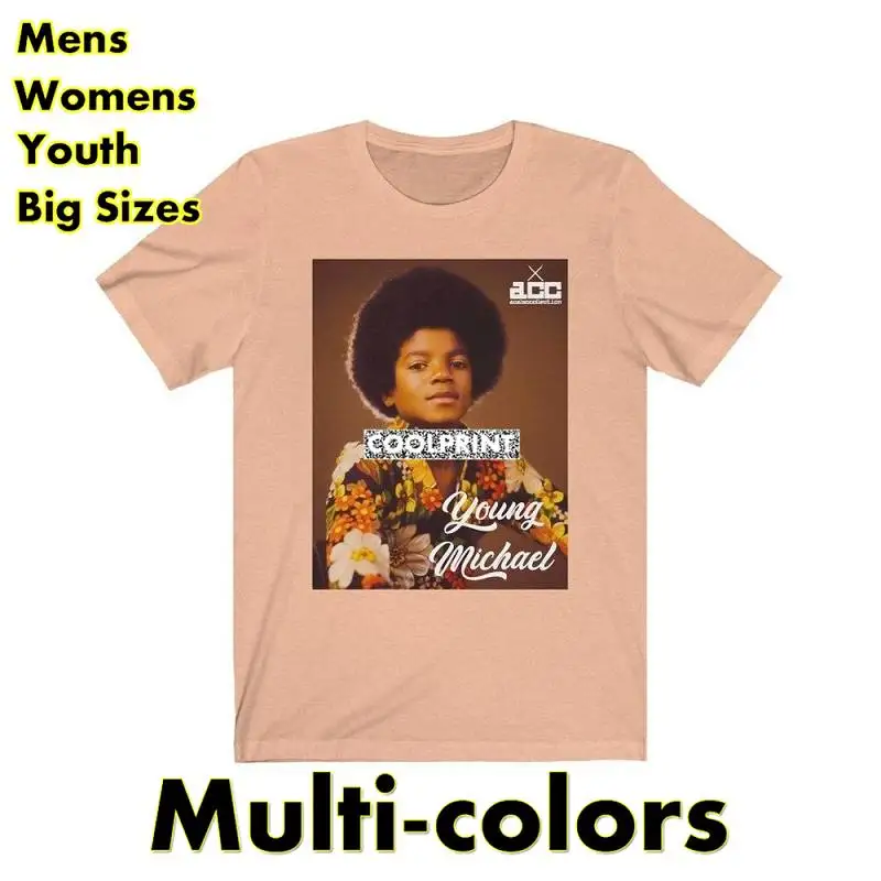 

Young Michael King Of Pop ACalsoCollection Graphic Tee T Shirts Oversized Mens Fashion Originality Graphic Shirts