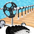 8 шт., ремни для крепления к бассейну на солнечной батарее