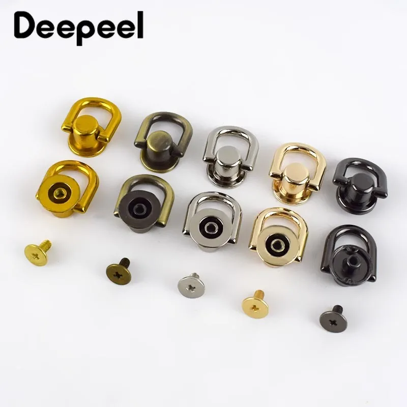 Deepeel D кольцо для сумок ручки цепочка крючок сумки боковой зажим винт ногтей