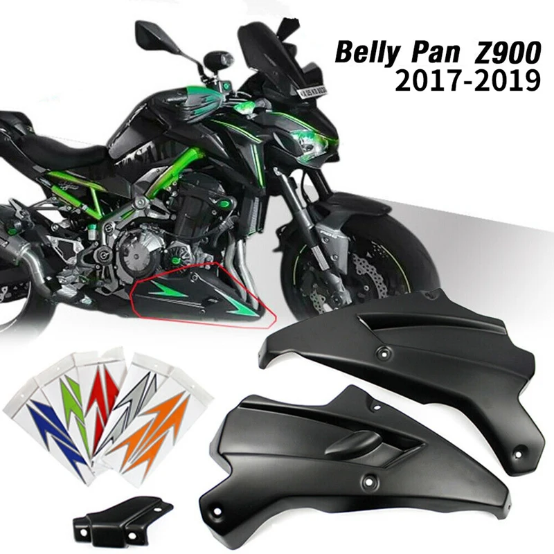 Спойлер для передней панели двигателя Kawasaki Z900 ZR900 2017 2019| |
