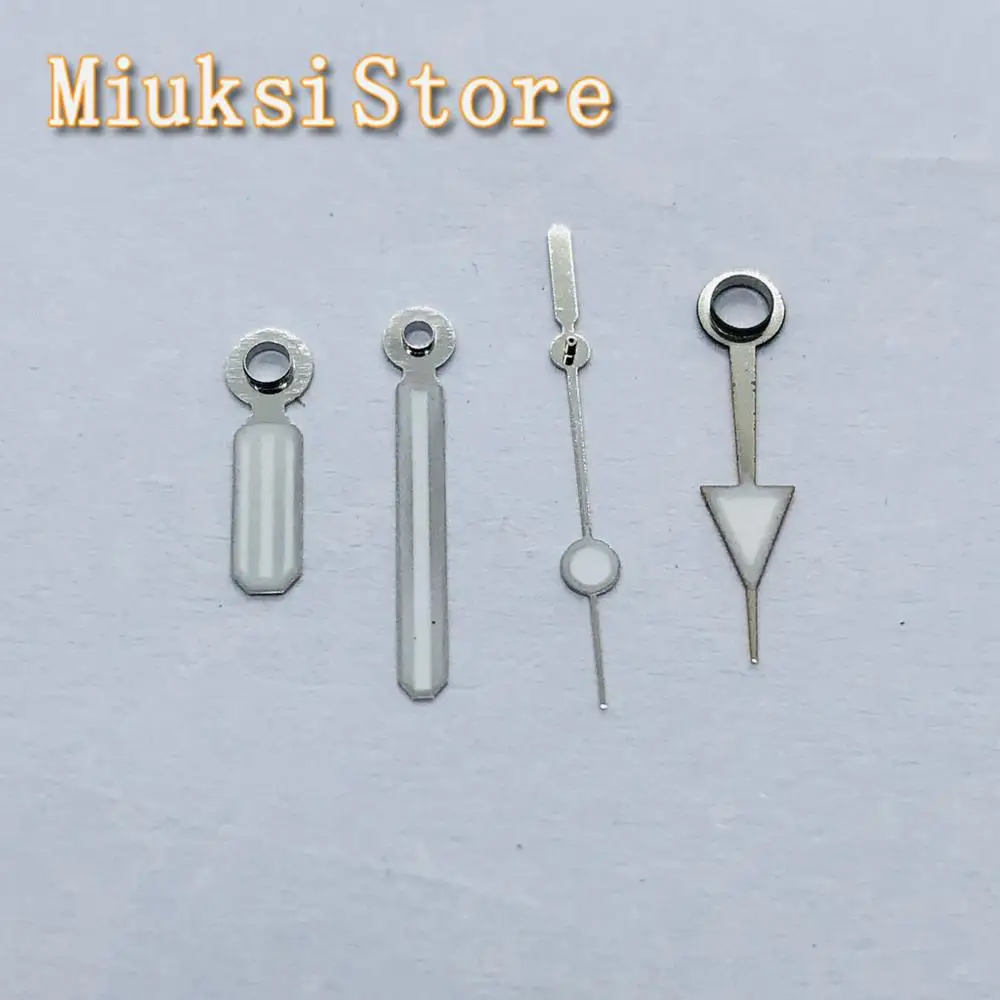 Часы Bliger GMT зеленые светящиеся стрелки подходят для Miyota 8205 8215 821A Mingzhu DG2813 3804