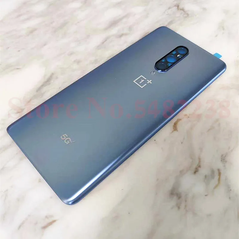 100 original battery cover for oneplus 8 verizon uw 5g 18 uw 5g case rear housing door back cover mobile phone shell case free global shipping