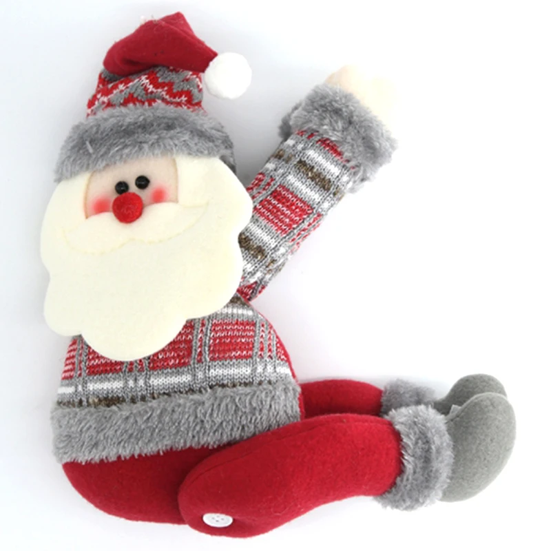 Рождество Новый год декор занавес Пряжка для кукольной одежды мультфильм окна