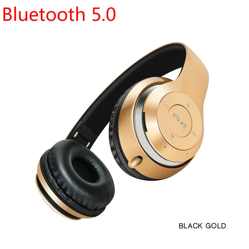 Складная Беспроводная гарнитура HIFI стерео Bluetooth беспроводная гарнитура для наушников спортивные отношения наушники с микрофоном для телефона музыка