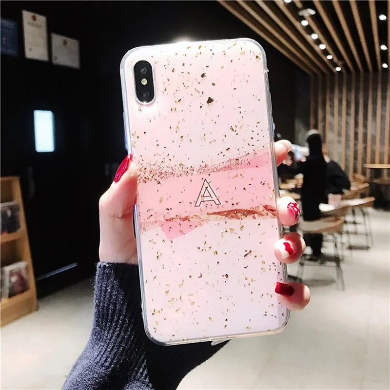 Роскошный lovecom золотой мраморный чехол для iPhone 11 Pro Max XS Max XR X 6 6S 7 8 Plus противоударный мягкий эпоксидный чехол для телефона - Цвет: j
