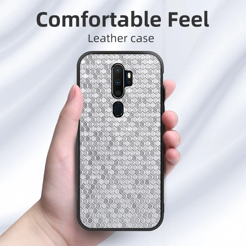 

Luxury Leather Case For Oppo A9 2020 Case Hard Shockproof Funda For OPPO R17 R15 F11 Pro R11S Plus K1 F7 A7X F9 A5 A3 A1K Cases